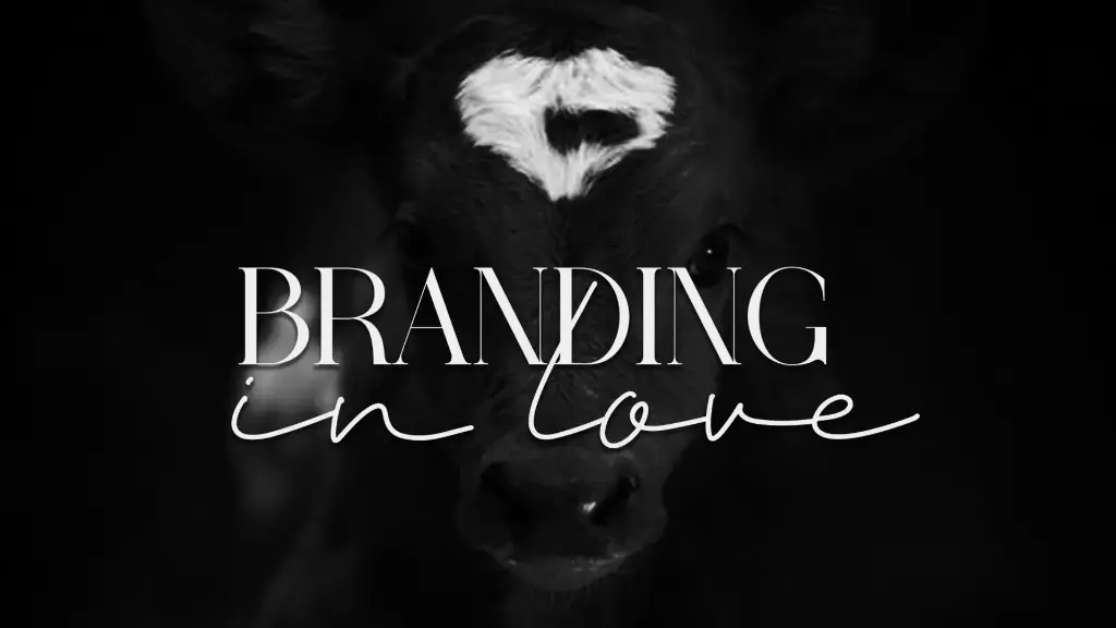 BRANDING IN LOVE